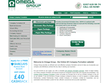 Tablet Screenshot of omegadirect.biz